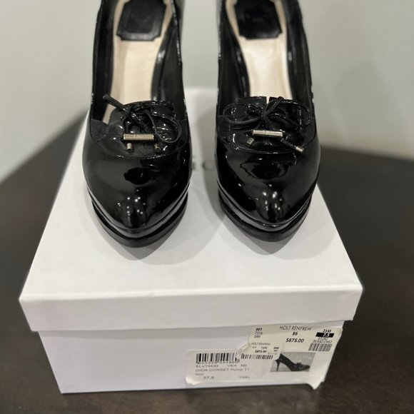 Dior Patent Corset Pumps Black - Picture 3 of 12